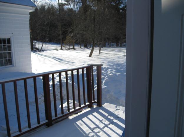 Snow on March 16, 2015