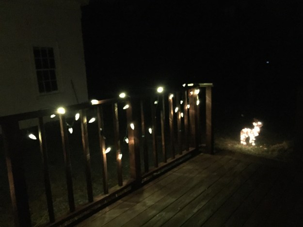 outside lights Dec 2015