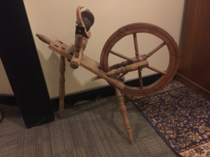 spinning wheel at mill