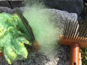 Alspach wool combing